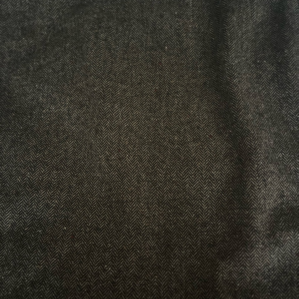 Pendleton Herringbone Wool Brown lined skirt. - image 2